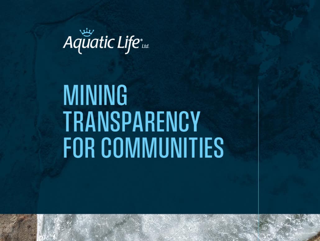 Aquatic Life: Mining Transparency For Communities
